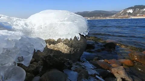 Icy water 034 스톡 동영상 10857398