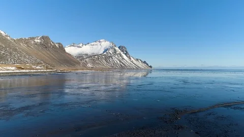 Icy waters Video stock 88858714