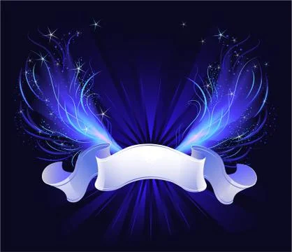 Icy wings Stock Illustration