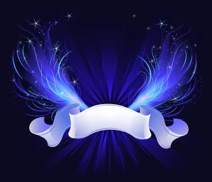 Icy Wings Illustrazione stock