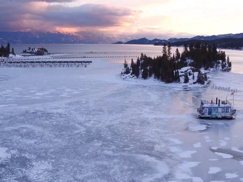 IcyLake1 3K@23.976 Stock Footage 74027907