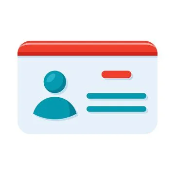 ID Card Icon Stock Illustration