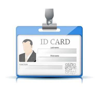 Id card Stock Illustration