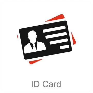 ID Card Stock Illustration