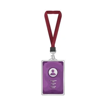 Id Card Illustration Stock Illustration