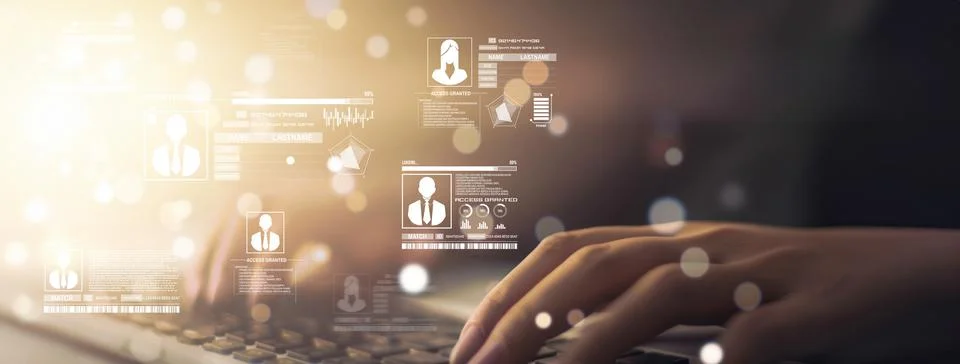 ID Security Essentials Protect Identity with Confidence EIDE Stock Photos