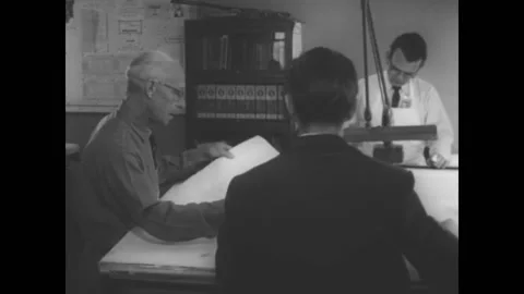 IDAHO - 1955 - Engineers develop systems for safely using nuclear reactors to Stock Footage 327746291