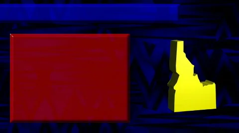 Idaho - Election Motion Background Stock Footage 78439