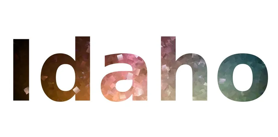 Idaho Stock Illustration
