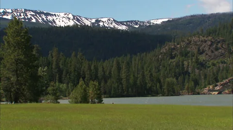 Idaho Lake Stock Footage 35760150