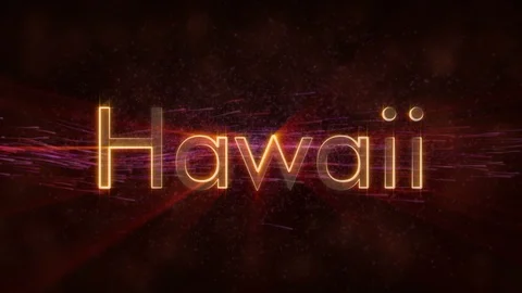 Idaho - Shiny looping state name text animation Stock Footage 99575268