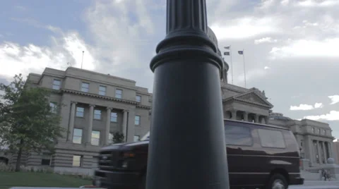 Idaho State Capitol Building Stock Footage 39043281