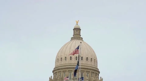 Idaho State Capitol Stock Footage 41776084