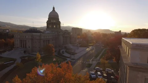 Idaho State Capitol 스톡 동영상 99003232