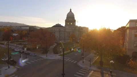 Idaho State Capitol Stock Footage 99003280