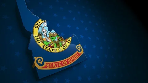 Idaho State Election Background 01 Stockbeeldmateriaal 125993687