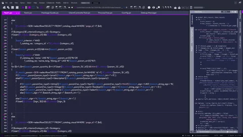 IDE Coding terminal with Code Typing 動画素材 296177225