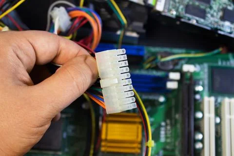 Ide power cable. Stock Photos