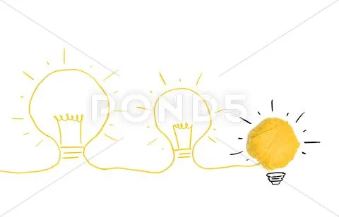 Idea and innovation concept Stock Photos