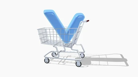 The idea of animating the sale of a selection or survey symbol. Stock Footage 119413155