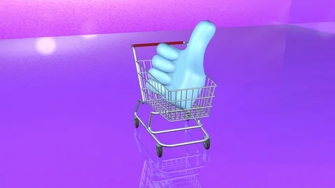 The idea of animating a thumbs up symbol or a like sign. Actual goods for today. Stock Footage 119293168