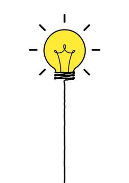 Idea balloon Stock Illustration