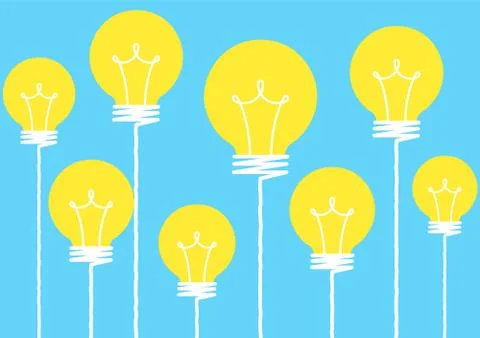 Idea balloon Stock Illustration