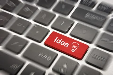 Idea Blur Stock Illustration