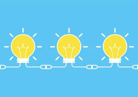 Idea brainstorm concept Stock Illustration