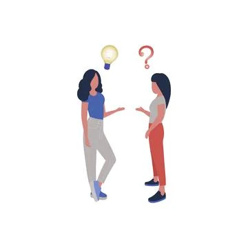 Idea brainstorming Stock Illustration