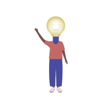 Idea brainstorming Stock Illustration