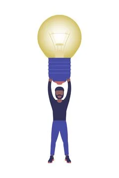 Idea brainstorming Stock Illustration