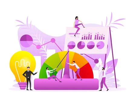Idea to build people. Vector design. Business concept. Team work concept Stock Illustration
