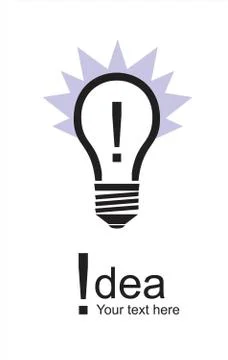 Idea bulb Stock Illustration