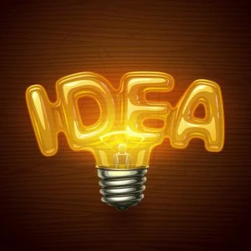 Idea bulb Stock Illustration
