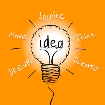 Idea bulb Stock Illustration