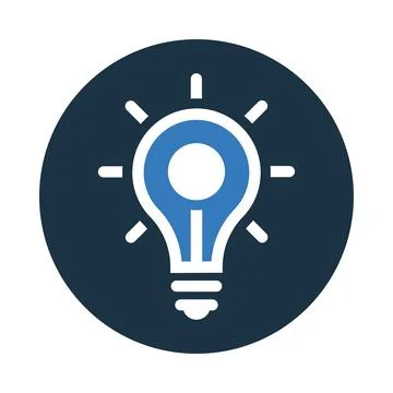 Idea, bulb, light bulb, creative idea icon Stock Illustration