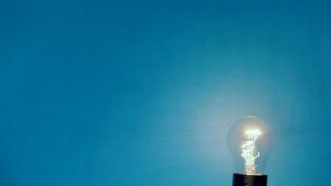 Idea Light Light Bulb Stock Video Footage | Royalty Free Idea Light ...