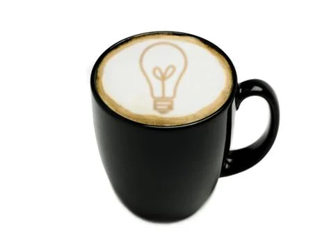 Idea cappuccino Foto stock