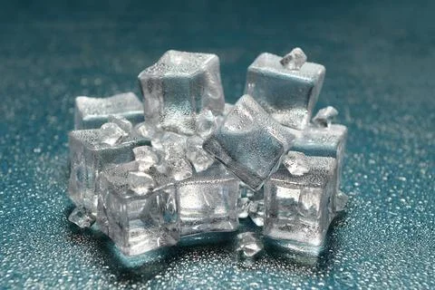 Idea of a cold environment or a very cold place Stock Photos