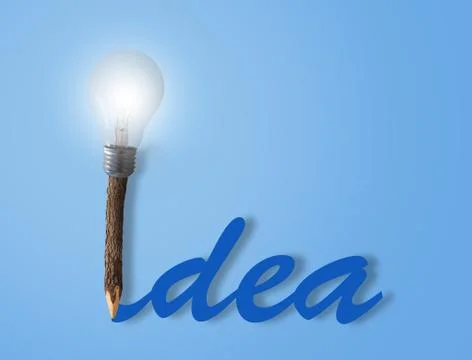Idea Concept Background Stock Photos