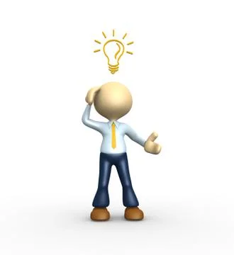 Idea concept Illustrazione stock