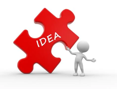 Idea concept Illustrazione stock