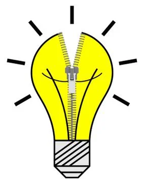 The idea concept Illustrazione stock