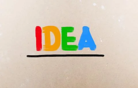 Idea Concept Stock Illustration