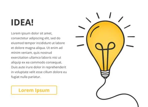 Idea Concept Stock Illustration