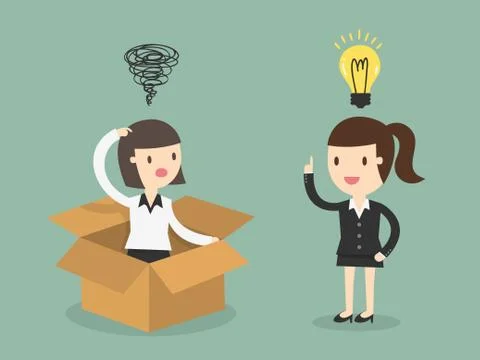 Idea concept. Stock Illustration