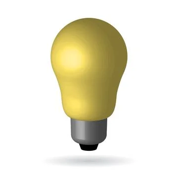 Idea concept, light bulb Stock Illustration