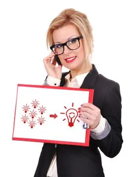 Idea concept Foto stock