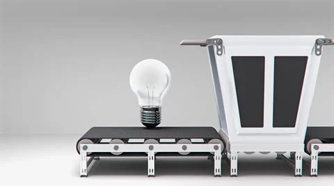 Idea conversion animation Stock Footage 37630698